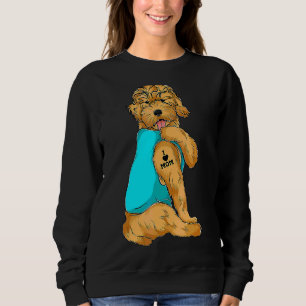 Goldendoodle I Kärlek Mamma Tattoo Hund Mors dag 3 T Shirt
