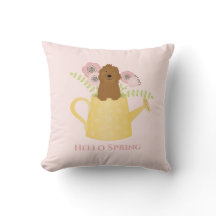 Goldendoodle in Watering Can