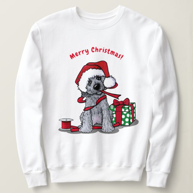 Goldendoodle jul-skjorta t shirt (Design framsida)