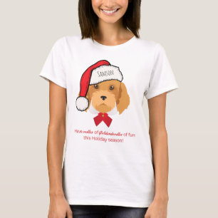 Goldendoodle jul T-Shirt
