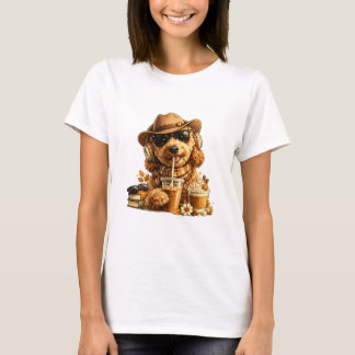 Goldendoodle Kaffe Tröja