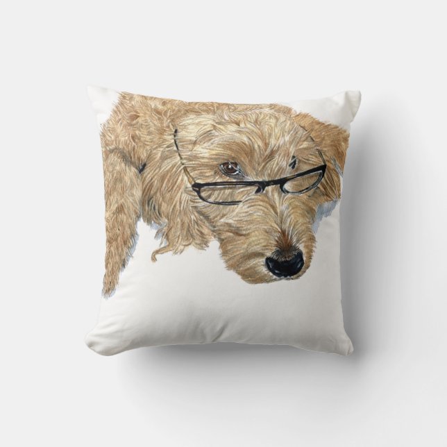 Goldendoodle Kudde (Framsida)