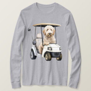 Goldendoodle Labradoode Hund Pappa Gift Golfing sh T Shirt