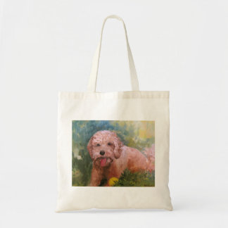 Goldendoodle/Labradoodle hänger lös dig Tygkasse