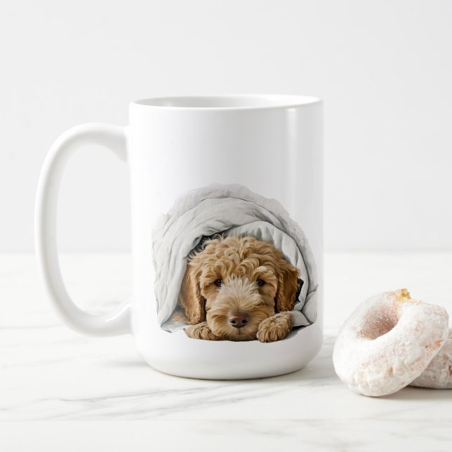 Goldendoodle Labradoodle Mamma Coffee Tea Doodle Kaffemugg (Med munk)