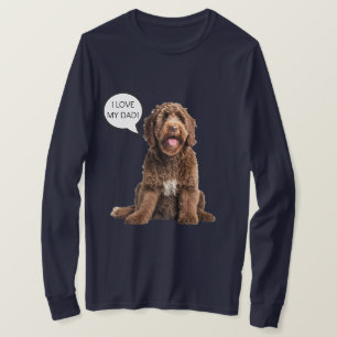 Goldendoodle Labradoodle Pappa-gåva Hund älskare T Shirt