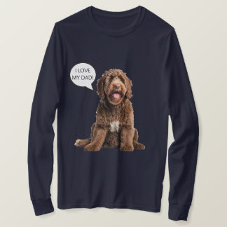 Goldendoodle Labradoodle Pappa-gåva Hund älskare T Shirt