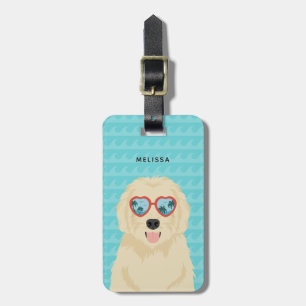 Goldendoodle Luggage Taggs Bagagebricka