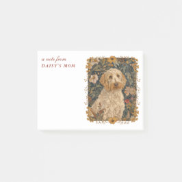 Goldendoodle Mamma Cute Anpassningsbar Text Post-it Block