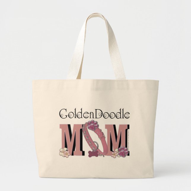 GoldenDoodle MAMMA Jumbo Tygkasse (Framsidan)