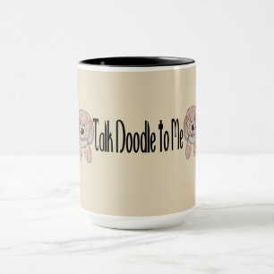 Goldendoodle mugg