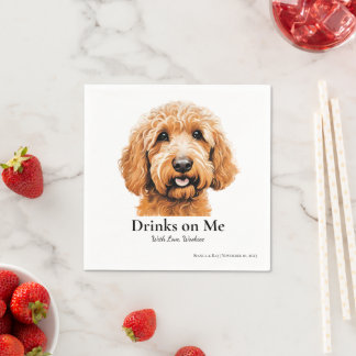 Goldendoodle Napkin Pappersservett