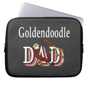 Goldendoodle Pappa Laptop Fodral