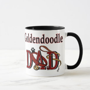 Goldendoodle pappagåvor mugg