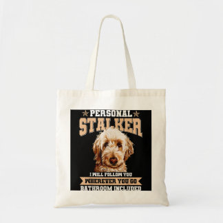 Goldendoodle Personal Stalker Funny Golden Doodle Tygkasse