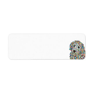 Goldendoodle Return-adressetikett Returadress Etikett