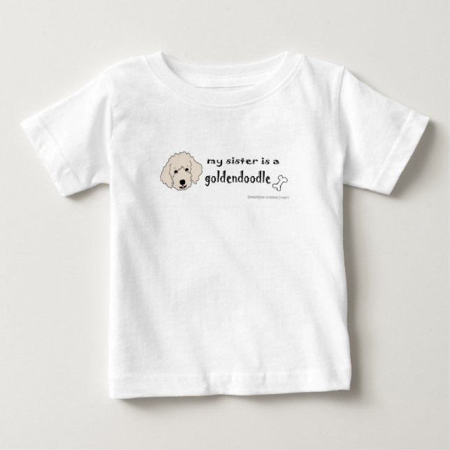 goldendoodle t shirt (Framsida)
