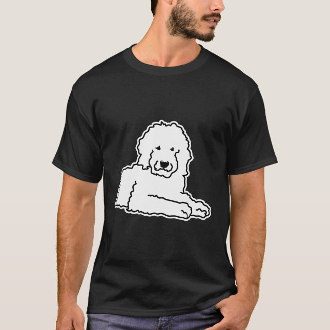 Goldendoodle T Shirt (Framsida)