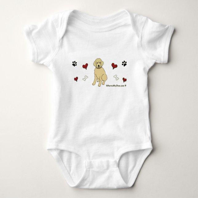 goldendoodle t-shirt (Framsida)