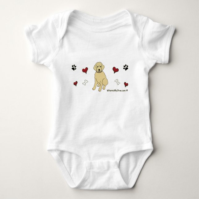 goldendoodle t-shirt (Framsida)