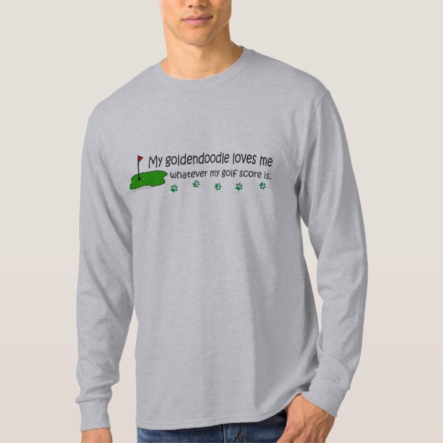 Goldendoodle Tee Shirt (Framsida)