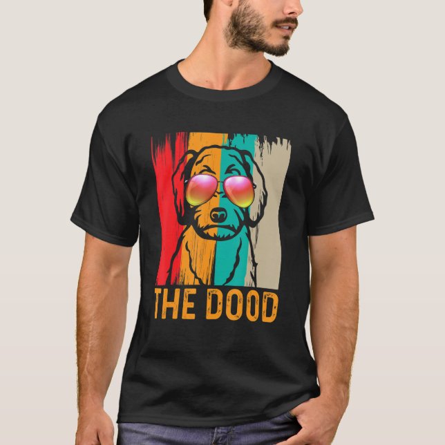 Goldendoodle The Dood T Shirt (Framsida)