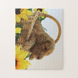 Goldendoodle valp 11X14 (252 PC.) Pussel