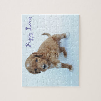 Goldendoodle valppussel pussel