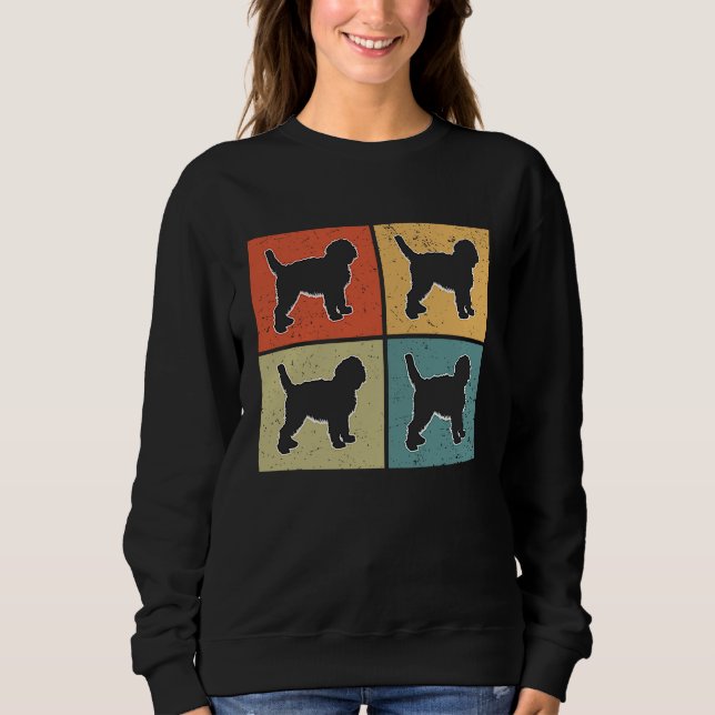 Goldendoodle Vintage  2 T Shirt (Framsida)