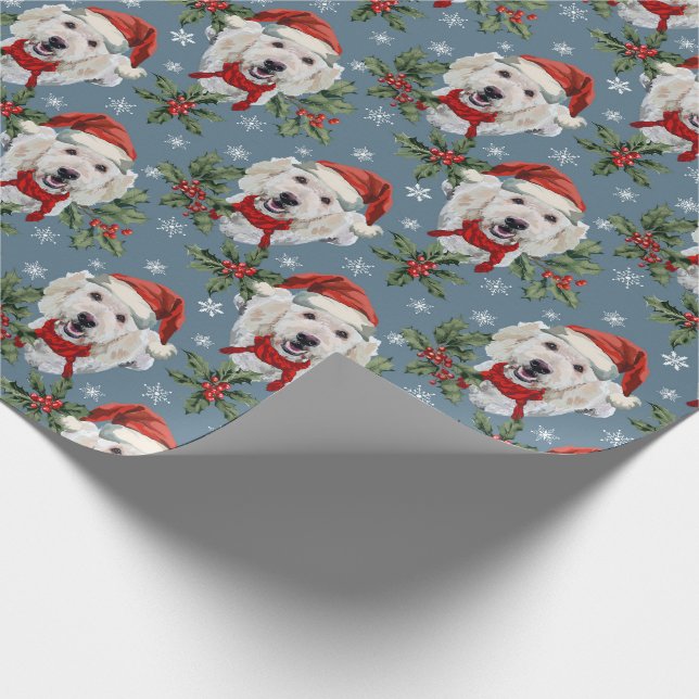 Goldendoodle's Holiday Presentpapper (Hörn)