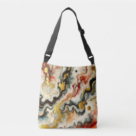 Goldene Flüsse Axelväska