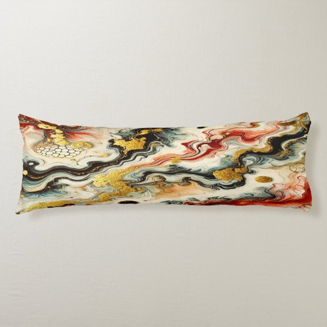 Goldene Flüsse Kroppskudde (Framsidan)