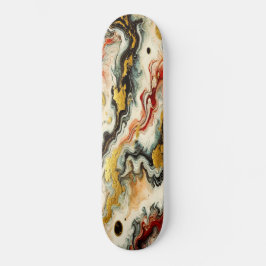 Goldene Flüsse Mini Skateboard Bräda 18,5 Cm