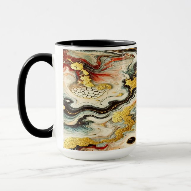 Goldene Flüsse  Mugg (Vänster)