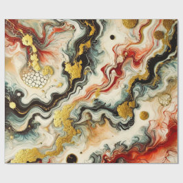 Goldene Flüsse Presentpapper