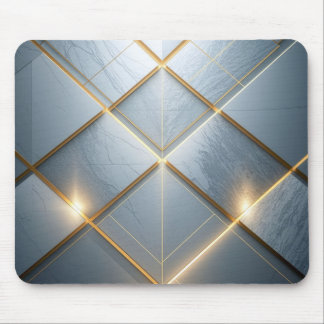 Goldene Geometrie Marmor Luxus Muster Musmatta