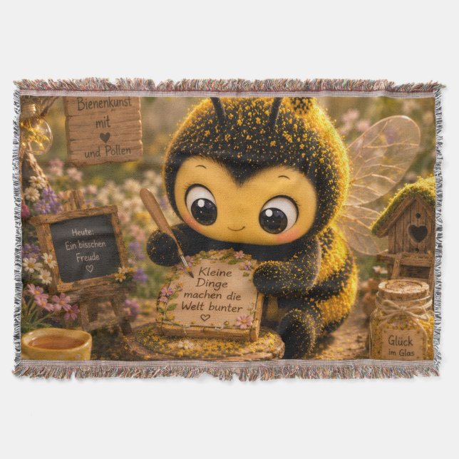 Goldene Hummel im Blütentanz.10 Filt (Framsidan)