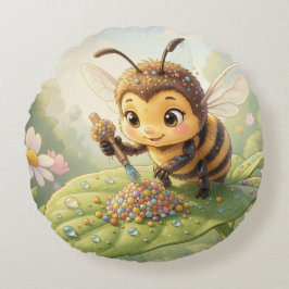 Goldene Hummel im Blütentanz.2 Rund Kudde