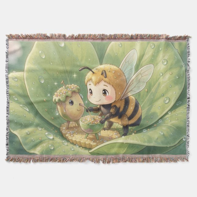 Goldene Hummel im Blütentanz.3 Filt (Framsidan)
