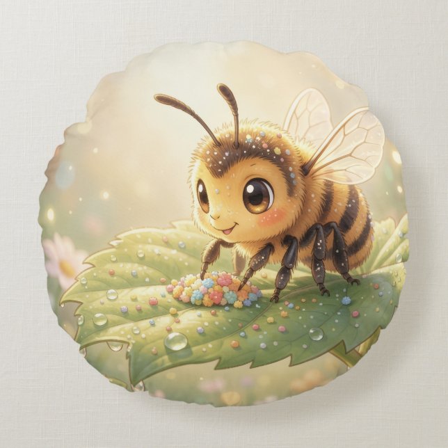 Goldene Hummel im Blütentanz.6 Rund Kudde (Framsidan)