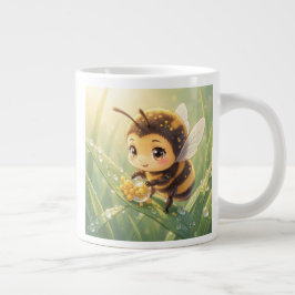 Goldene Hummel im Blütentanz.8 Jumbo Mugg