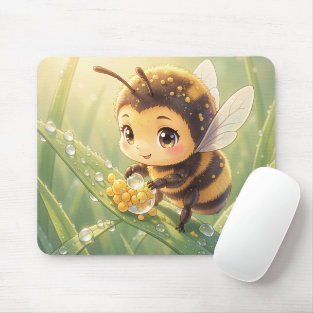 Goldene Hummel im Blütentanz.8 Musmatta (Med mus)