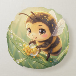 Goldene Hummel im Blütentanz.8 Rund Kudde