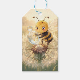 Goldene Hummel im Blütentanz.9 Presentetikett