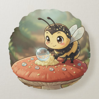 Goldene Hummel im Blütentanz  Rund Kudde