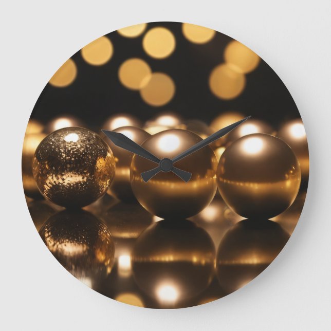 Goldene Kugeln 002 Stor Klocka (Framsida)