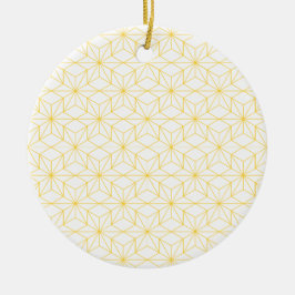 Goldene Sterne Julgransprydnad Keramik