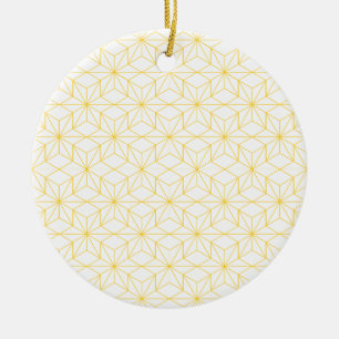Goldene Sterne Julgransprydnad Keramik