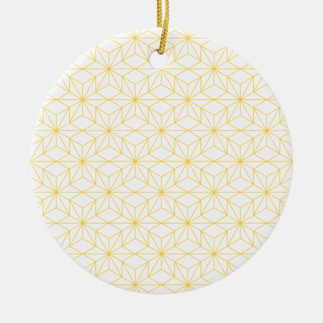 Goldene Sterne Julgransprydnad Keramik (Framsidan)