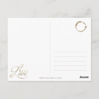 GOLDENE WELTKARTE GLOBUS Postkarte Vykort